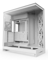 NZXT H9 Flow Midi Tower White - Midi/minitower - ATX