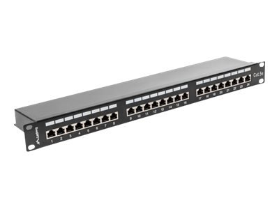 Lanberg Patch panel PPS5-1024-B - 24-port - FTP