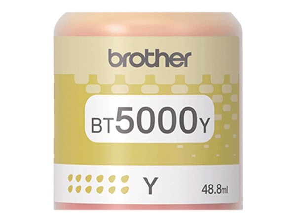 Brother BT5000Y - Resa extra elevata (super) - Giallo - Inchiostro a base di pigmento - 5000 pagine