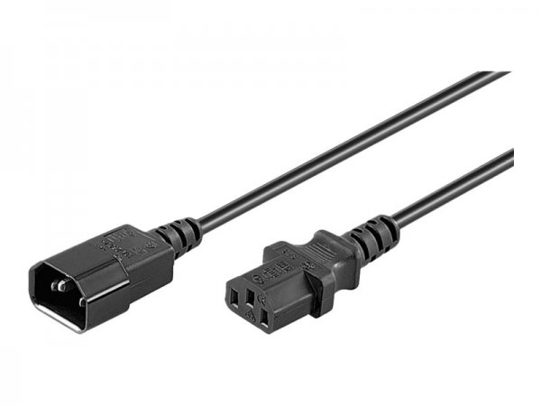 Goobay 95287 - 3 m - IEC C14 - IEC C13 - H05VV-F3G - 250 V