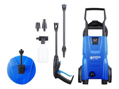 Nilfisk 128471000 Hochdruckreiniger Senkrecht Elektro Blau - Schwarz