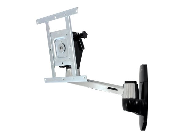 Ergotron LX HD Wall Mount Swing Arm - 106,7 cm (42") - 75 x 75 mm - 200 x 200 mm - -20 - 20° - Allum