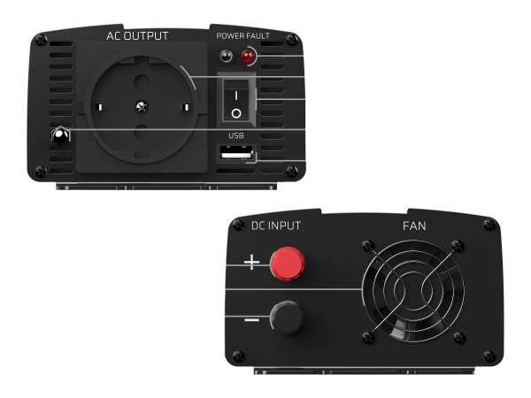 Green Cell INV04DE - Universale - Universale - 24 V - 500 W - 230 V - 50 Hz