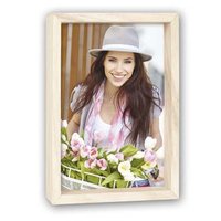 Zep ZURIGO BA - MDF - Legno - Bianco - Cornice per foto singola - Tavolo - Parete - 15 x 20 cm - Ret