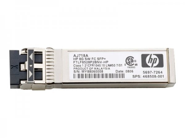 HPE 8Gb Short Wave FC SFP+ 1 - Ricetrasmittente - Vetroresina (lwl)
