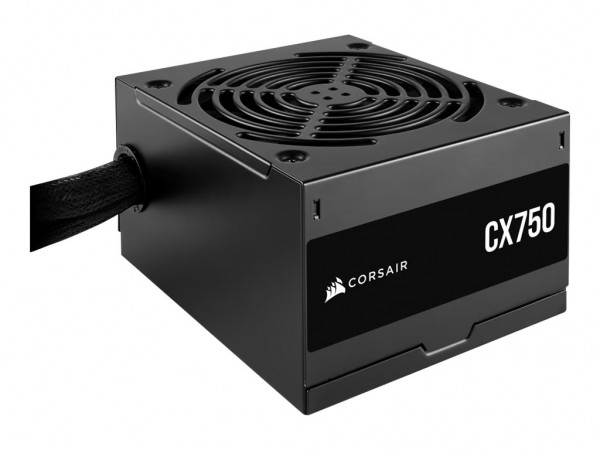 Corsair CX Series CX750 - 750 W - 100 - 240 V - 47 - 63 Hz - 10 - 5 A - 130 W - 624 W