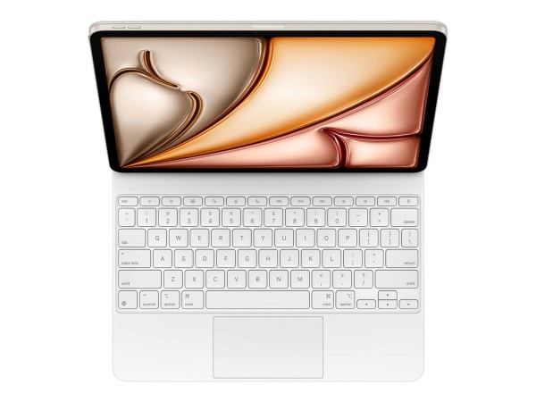 Apple Magic Keyboard for iPad Air 13-inch M3 - us English - White - Tastiera - 14 tasti