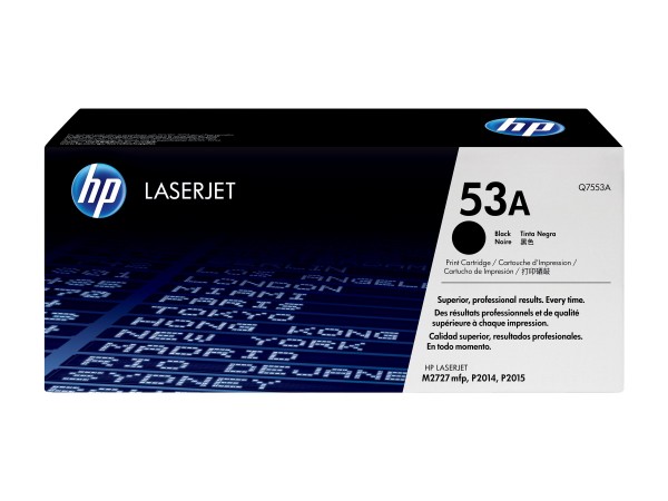 HP Cartuccia Toner originale nero LaserJet 53A - 3000 pagine - Nero - 1 pz