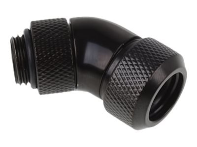 Alphacool 17407 - Prolunga - Ottone - Nero - 45° - Femmina - Maschio