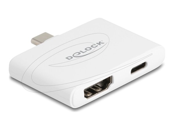Delock USB Type-C Adapter zu HDMI 4K 60 Hz und Daten+ PD 94 W - Adattatore - Digitale/dati