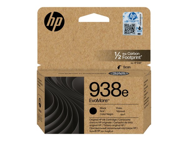 HP 938e Schwarz Tintenpatrone EvoMore - Originale - Cartuccia di inchiostro