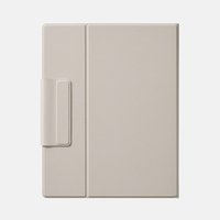 Onyx Go 10.3 Magnetic Case Beige Leatherette