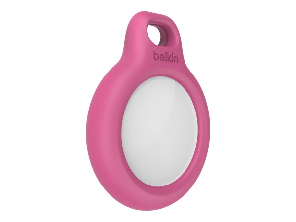 Belkin Secure Holder Airtag con Laccio - Rosa - Custodia - Rosa - Key finder case - Scratch resistan