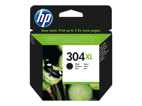 HP 304Xl Black original Ink - Originale - Cartuccia di inchiostro