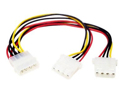 StarTech.com Cavo splitter Y alimentazione LP4 a 2x LP4 M/F - Molex (4-pin) - SP4 (4-pin) + LP4 (4-p