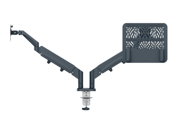 Esselte Leitz Ergo Dual Monitorarm m. Laptoph. - Accessori tft/lcd tv