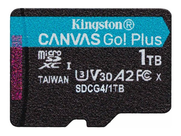 Kingston microSDXC Canvas Go Plus