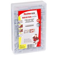 fischer 41648 - Tassello di espansione - Mattone - Cemento - Muratura - Nylon - 132 pz - Scatola