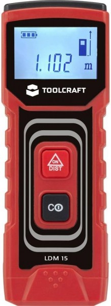 Telemetro laser TOOLCRAFT LDM 15 J