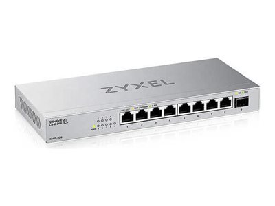 ZyXEL XMG-108 25G+ 1 SFP+ Desktop MultiGig unmanaged Switch - Interruttore - 1 Gbps