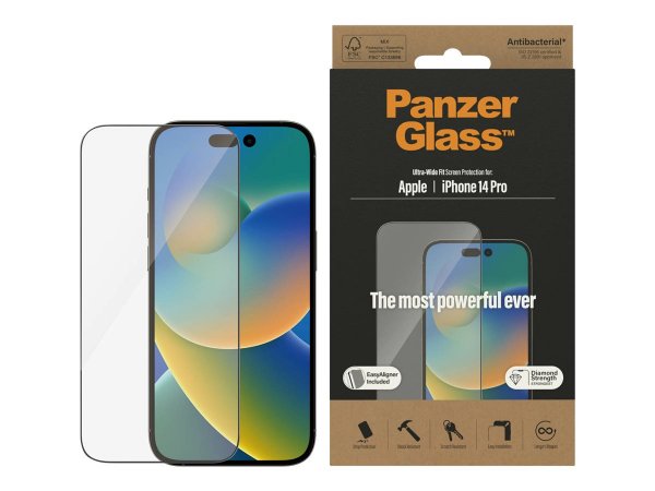 PanzerGlass Ultra-Wide Fit für iPhone 14 Pro