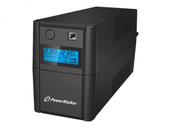 BlueWalker VI 850SE LCD/IEC - A linea interattiva - 0,85 kVA - 480 W - Sinusoidale - 170 V - 280 V