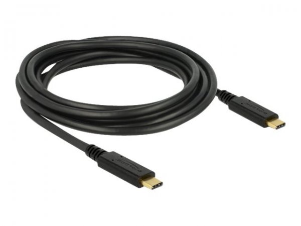 Delock 83325 - 3 m - USB C - USB C - USB 2.0 - 0,48 Gbit/s - Nero