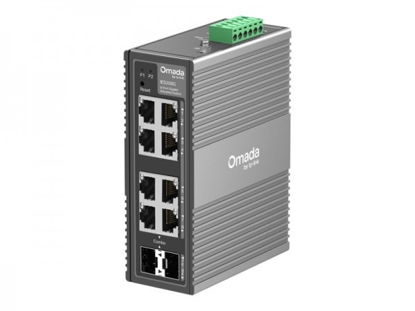 TP-LINK Switch Omada IES208G - Interruttore - 1 Gbps