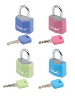 MasterLock 9120EURQCOLNOP - Luggage key lock - Ogni marca - Alluminio - Blu - Verde - Rosa - Viola -
