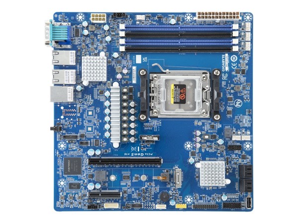 Gigabyte MC13-LE1 Single AMD Epyc 4005/4004/Ryzen 9000/7000 - Scheda madre - AMD Sockel AM5 (Ryzen Z