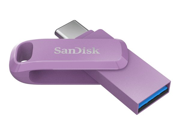 SanDisk Ultra Dual Drive Go USB Type- C Lavender - USB-Stick - 128 GB