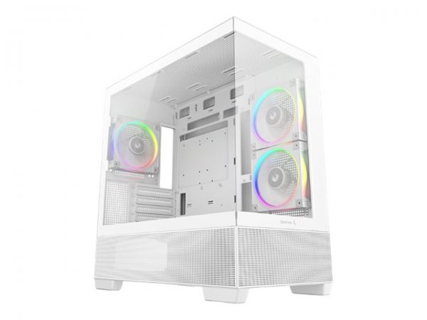 Deepcool Midi Cg380 3F Wh R-Cg380-WHAGM3-G - Midi/minitower - Micro/Mini/Flex-ATX