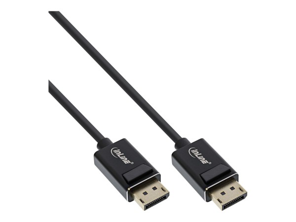 InLine Cavo DisplayPort 2.0 - 8K4K UHBR - nero - contatti dorati - 3m
