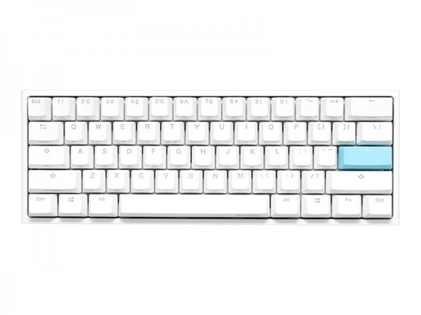 Ducky Channel One 2 Pro Mini - Tastatur - Hintergrundbeleuchtung - USB - QWERTZ - Tastiera - QWERTZ