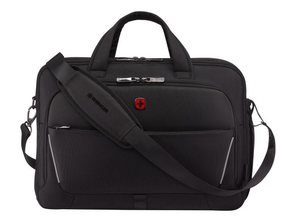 Wenger Meteor Brief 16 - 17'' Laptop Briefcase with Tablet Pocket Black - Tasca