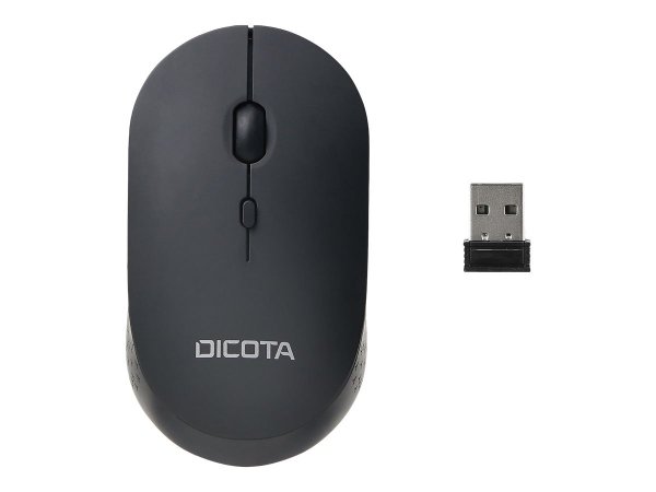 Dicota Wireless Mouse Silent v2 - Mouse - 1600 dpi