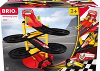 BRIO Rennbahn-Turm mit zwei Rennwagen