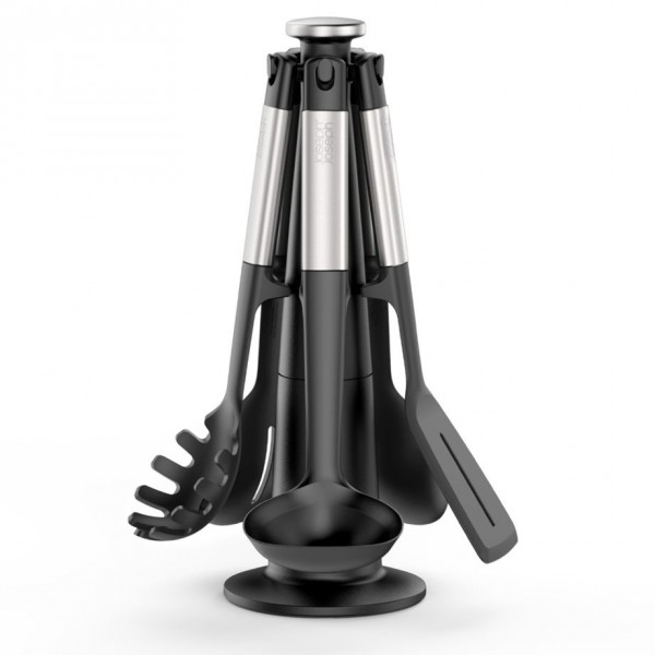 Joseph Joseph Elevate 5-teiliges Silikon-Untensilien-Set Ständer