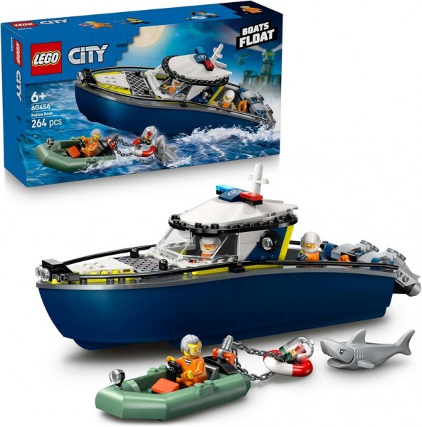 LEGO 60456 City Verfolgungsjagd im Polizeiboot