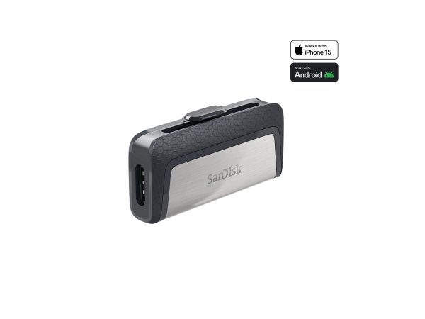 SanDisk Ultra Dual Drive USB Type-C - 64 GB - USB Type-A / USB Type-C - 3.2 Gen 1 (3.1 Gen 1) - Lami