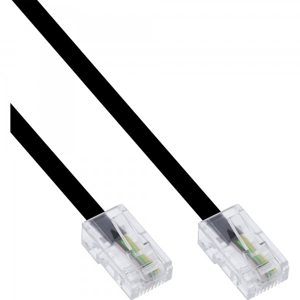 InLine Cavo ISDN - RJ45 8P/4C maschio/maschio - configurazione a 4pin 1:1 - 20m