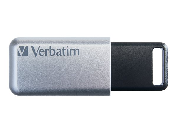 Verbatim Secure Pro - Memoria USB 3.0 da 16 GB - Argento - 16 GB - USB tipo A - 3.2 Gen 1 (3.1 Gen 1