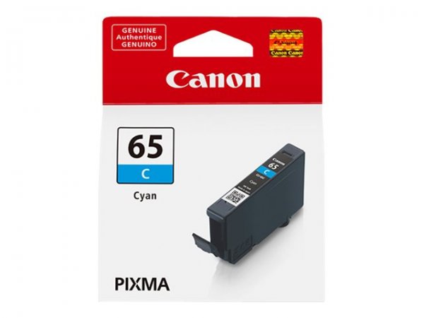 Canon Cartuccia d'inchiostro ciano CLI-65C - Inchiostro colorato - 12,6 ml - 482 pagine - 1 pz - Con
