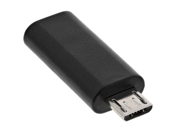InLine Adattatore USB 2.0 - Micro-USB maschio a USB-C femmina