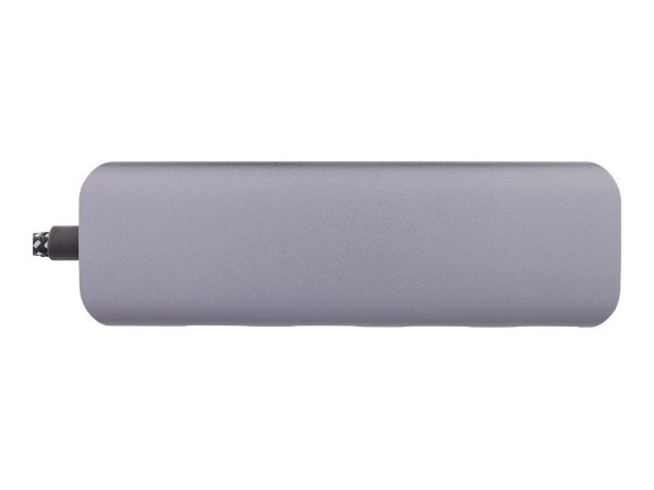 InLine Hub USB 3.2 - da USB-C a 4x USB-A 10Gb/s - alluminio - grigio
