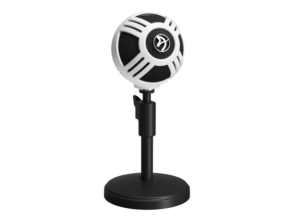 Arozzi Sfera Tischmikrofon USB - weiß - Microfono - 16 KHz