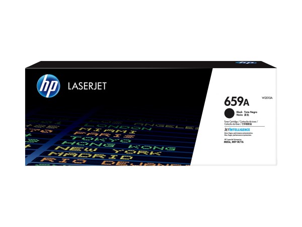 HP 659A Black LaserJet Toner Cartridge - Originale - Unità toner