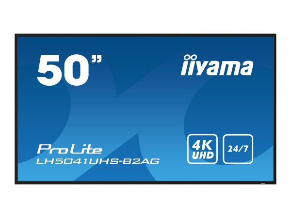 Iiyama 50" 3840x2160 4K UHD VA 25% Haze L