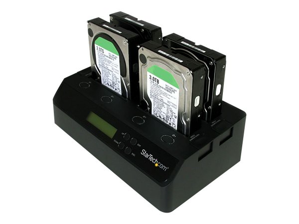 StarTech.com USB 3 eSATA SATA 1 3 HDD Duplicator Dock - 3,5" - USB 3.0