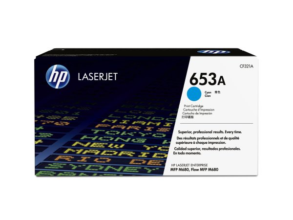 HP Toner 653A CF321A Cyan - Originale - Unità toner
